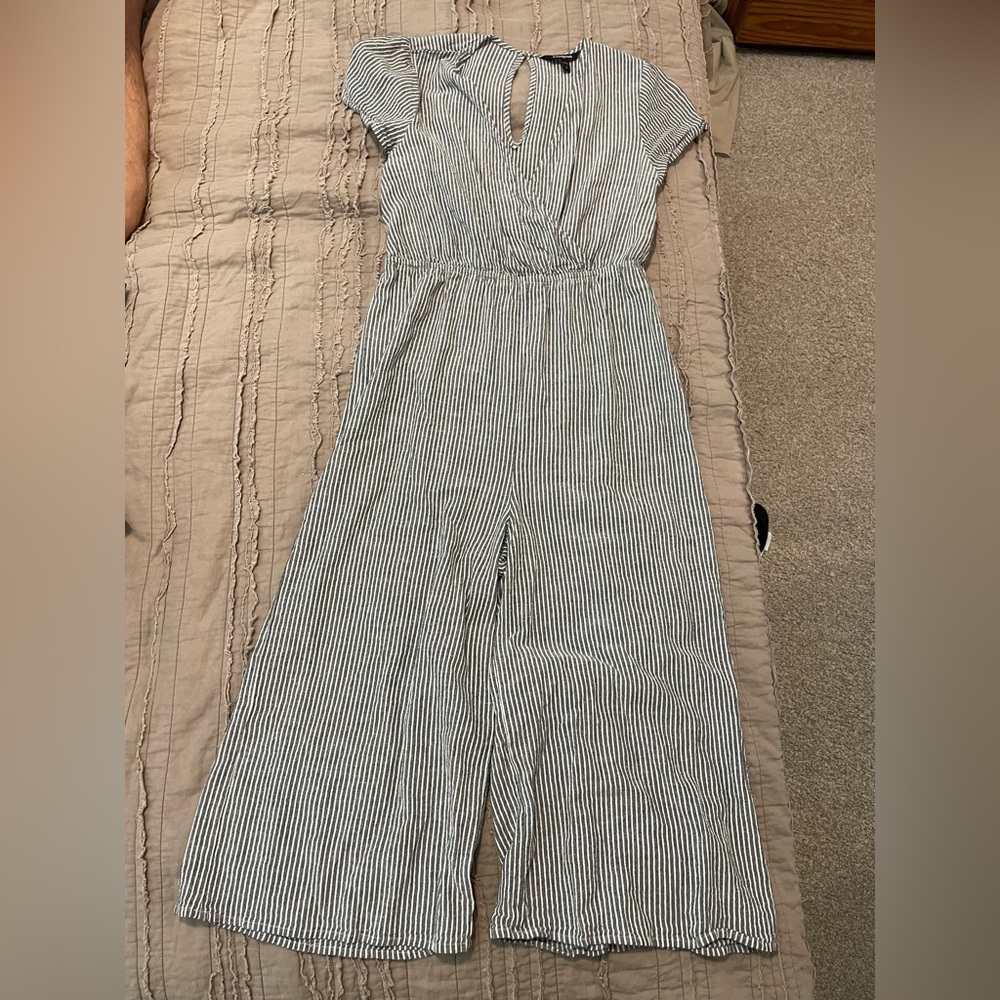 Express Striped Jumpsuit